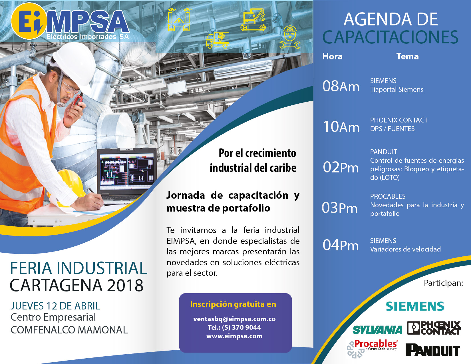 Feria Industrial Eimpsa en Cartagena 2018