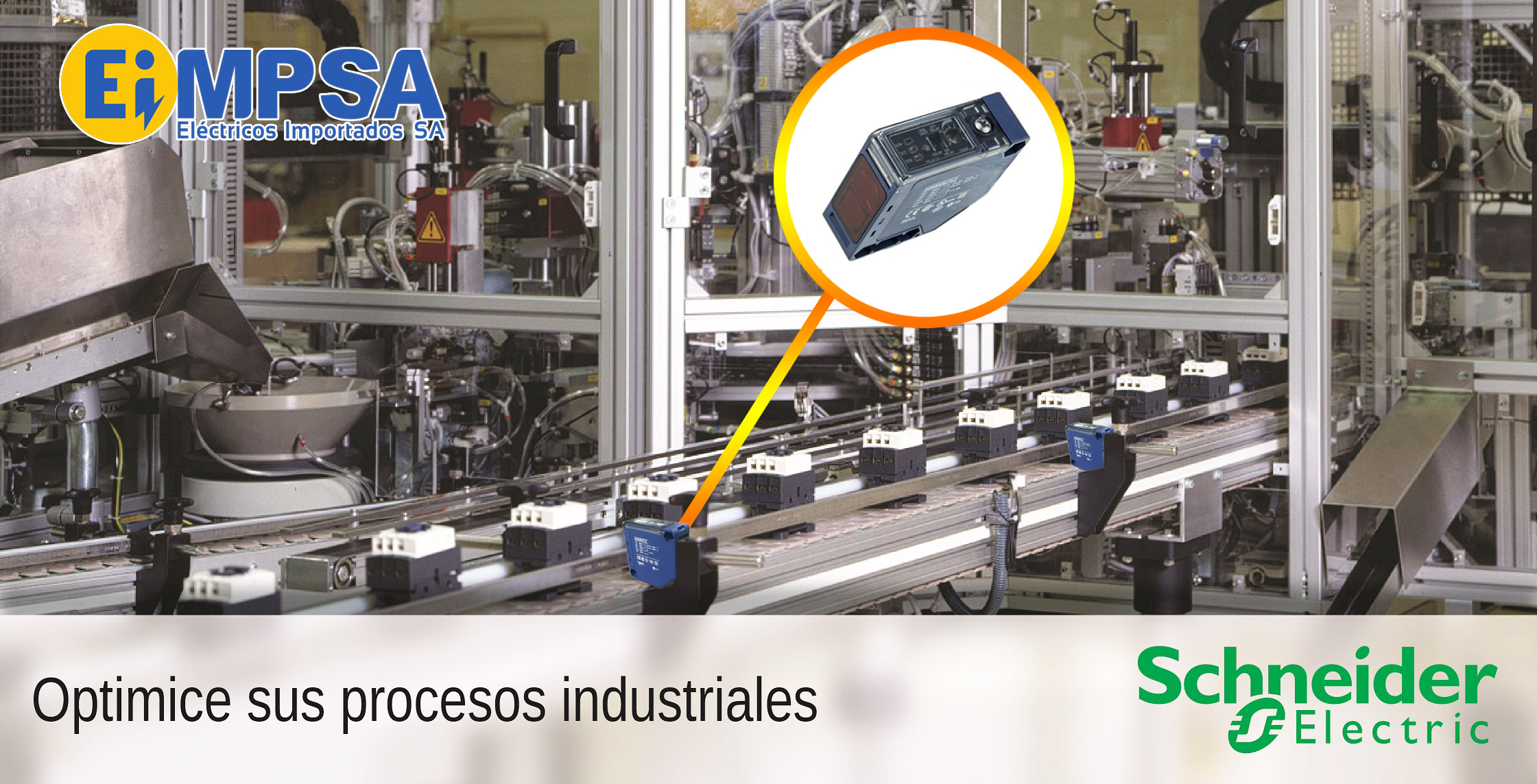 Sensores fotoeléctricos Schneider