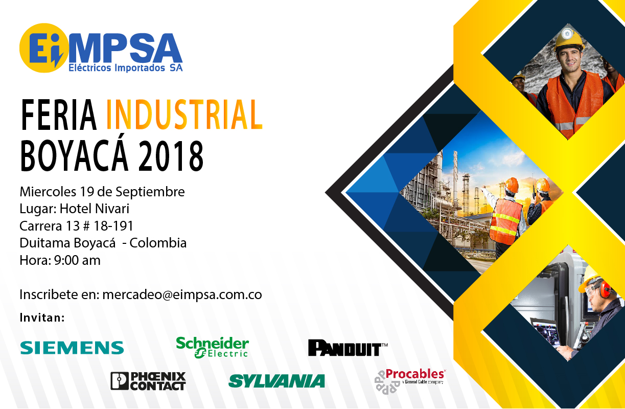 Feria Industrial de Boyacá EIMPSA 2018