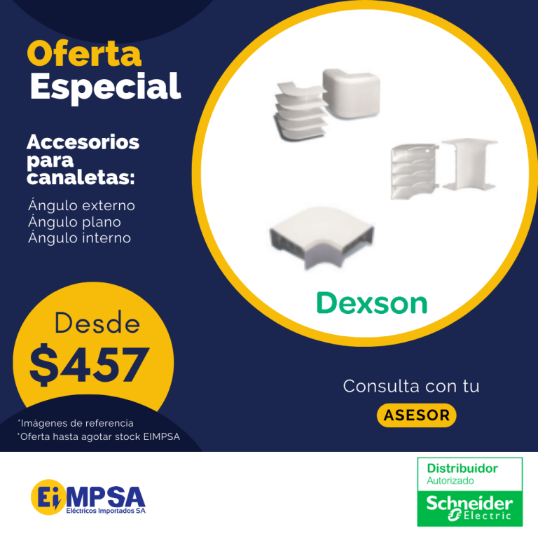 DEXSON Accesorios canaletas EIMPSA
