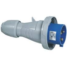 CLAVIJA 32AMP 555435 3P+T 250V IP67 AZUL LEGRAND
