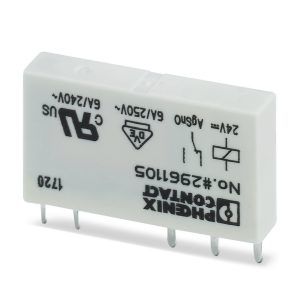RELE 2961105 MINIATURA ENCHUFABLE 5 PINES 24VDC 1 CONT/CONMUTADO