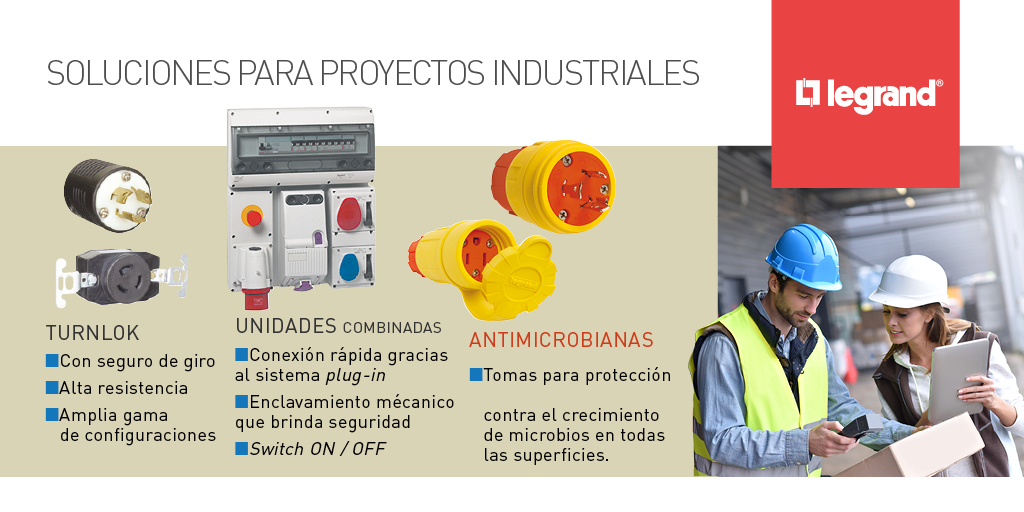 EIMPSA LEGRAND tomas y clavijas